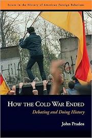 Cover of: How the Cold War Ended: debating and doing history