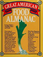 Cover of: The great American food almanac