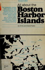 Cover of: All about the Boston Harbor islands by Emily Kales