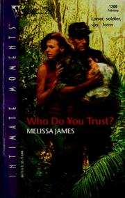 Cover of: Who do you trust?