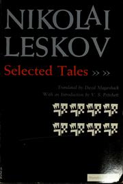 Cover of: Selected tales. by Nikolai Semenovich Leskov, N. S. Leskov