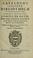 Cover of: Catalogus librorum bibliothecae illustrissimi viri Caroli Henrici Comitis de Hoym