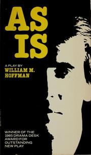 Cover of: As is: a play