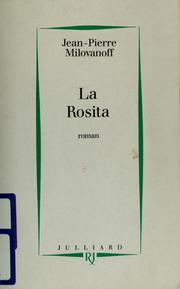 Cover of: La Rosita by Jean-Pierre Milovanoff