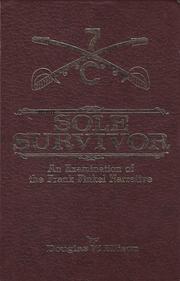 Sole survivor by Douglas W. Ellison