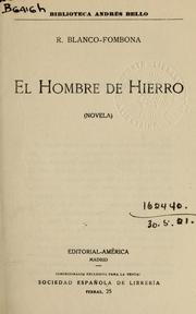 Cover of: El hombre de Hierro: (novela)