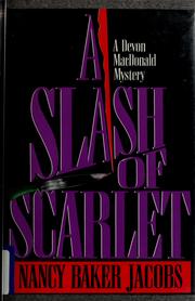 Cover of: A slash of scarlet
