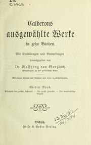 Cover of: Ausgewählte Werke