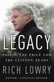 Cover of: Legacy by Rich Lowry