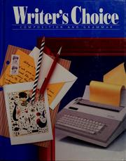 Cover of: Writer's choice by Strong, William, Mark Lester