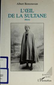 Cover of: L'Œil de la sultane: récit