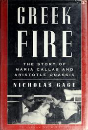 Greek fire by Nicholas Gage