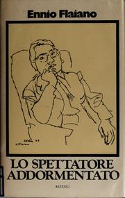 Cover of: Lo spettatore addormentato