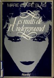 Cover of: Les nuits de l'underground: roman
