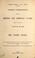 Cover of: Further correspondence respecting British and American claims arising out of the late civil war in the United States