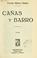 Cover of: Cañas y Barro