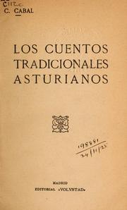 Cover of: Los cuentos tradicionales asturianos