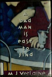 Cover of: A bad man is easy to find