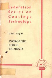 Cover of: Inorganic color pigments