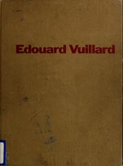 Cover of: Édouard Vuillard | Andrew Carnduff Ritchie
