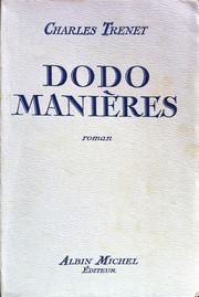 Cover of: Dodo Manières