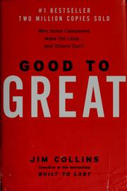 Cover of: Good to great by Collins, James C.