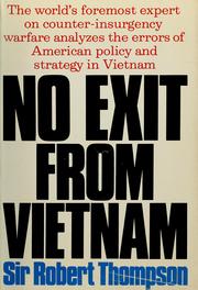 Cover of: No exit from Vietnam