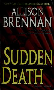 Cover of: Sudden death: a novel of suspense