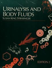 Cover of: Urinalysis and body fluids by Susan King Strasinger