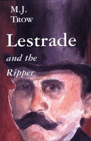 Lestrade and the Ripper by M. J. Trow