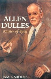 Cover of: Allen Dulles: master of spies
