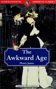 Cover of: The awkward age by Henry James
