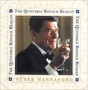 Cover of: The Quotable Ronald Reagan