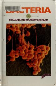 Cover of: Bacteria by Howard Facklam