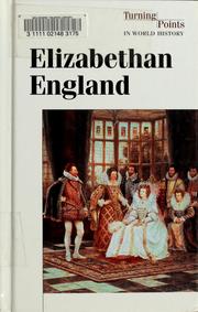 Cover of: Elizabethan England