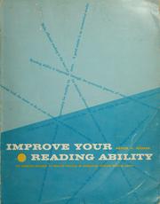 Cover of: Improve your reading ability. by Arthur W. Heilman