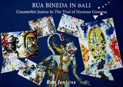 Cover of: Rua bineda in Bali | Ron Jenkins
