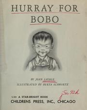 Cover of: Hurray for Bobo | Joan Savage