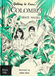 Cover of: Getting to know Colombia. by Grace Halsell