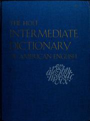 Cover of: The Holt intermediate dictionary of American English