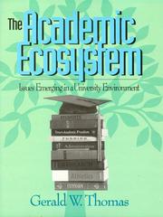 Cover of: The Academic Ecosystem | 