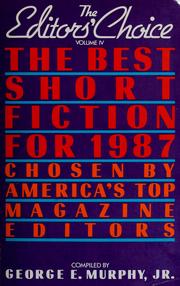Cover of: The Editors' choice, volume 4