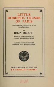 Cover of: Little Robinson Crusoe of Paris