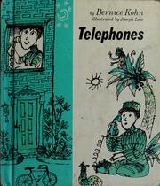 Cover of: Telephones by Bernice Kohn Hunt