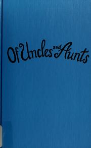 Cover of: Of uncles and aunts