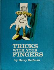 Cover of: Tricks with your fingers