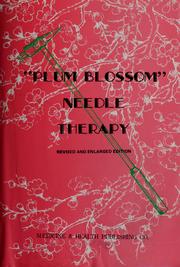 Cover of: Plum Blossom Needle Therapy by Kuang An Men Hospital