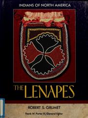 Cover of: The Lenapes by Robert Steven Grumet