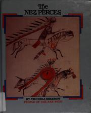 Cover of: The Nez Perces by Victoria Sherrow