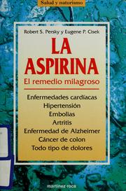 Cover of: La aspirina